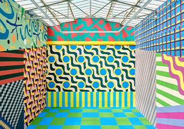 Casamance x Villa Noailles and Fabien Cappello : A made-to-measure kaleidoscopic piece of art